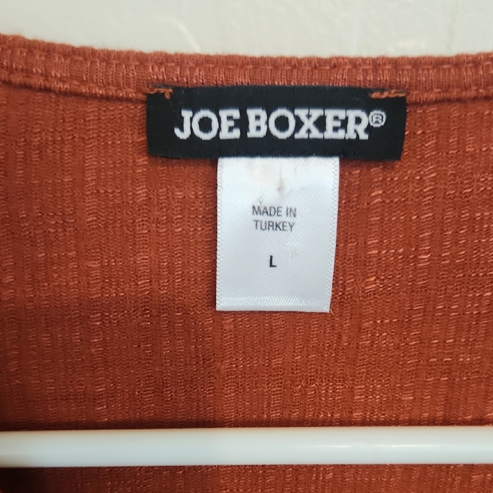 Joe Boxer Women's Terracotta Crochet Blouse - Picture 2 of 5
